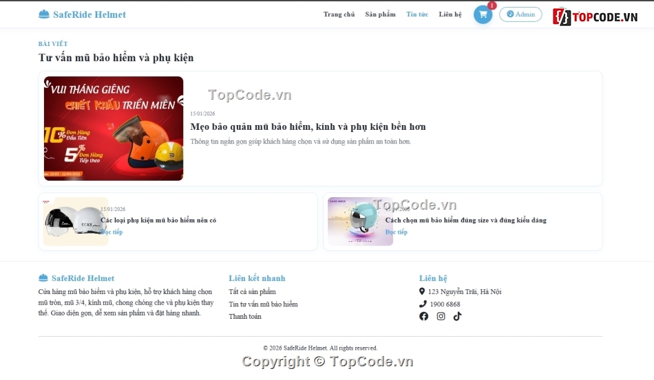 website,web bán phụ kiện,website bảo hiểm